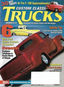 CUSTOM CLASSIC TRUCKS 2003 AUG - '32 FORD ROADSTER PU, '54 CHEVY 3100, '48 GMC